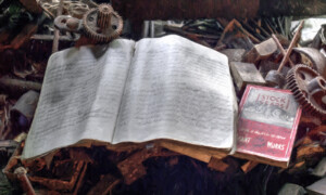 Image of a mechanic's log book